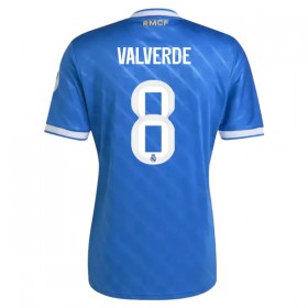 Real Madrid Valverde 8 Tredje 2025-26 - Fodboldtrøjer (S/S)